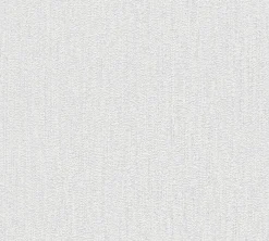 Vliestapete Struktur Weiß Silber Metallic 39026-4