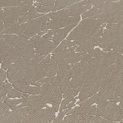 Vliestapete Struktur Zweige Braun Weiß Metallic 38504-2