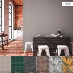 Vliestapete Textil-Design braun-beige 37953-1