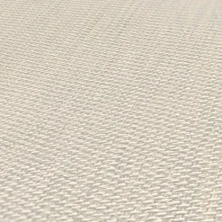 Vliestapete Textil Design Creme Silber Glitzer 3955-11