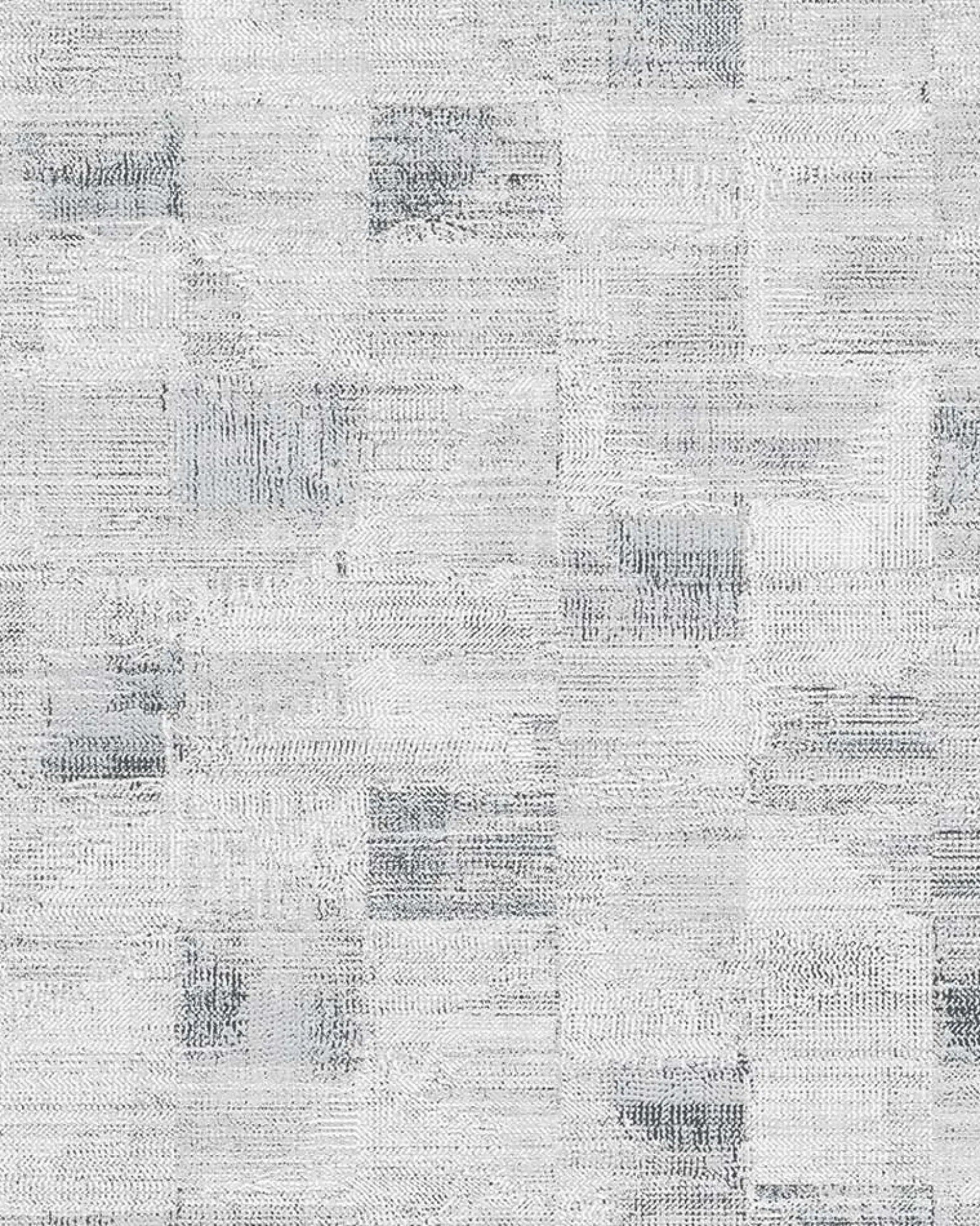 Vliestapete Textil Kacheln weiß schwarz Novamur 6759-20