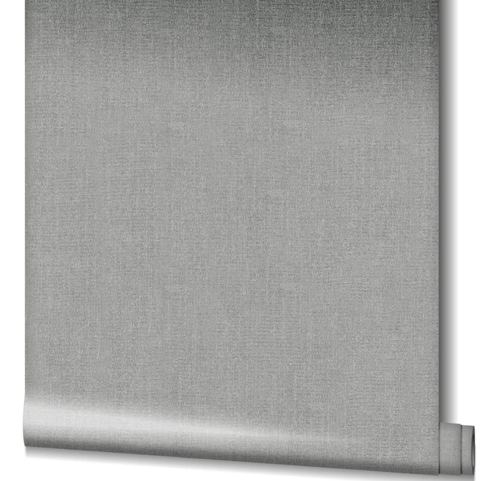 Vliestapete Textil Meliert grau Metallic 85741