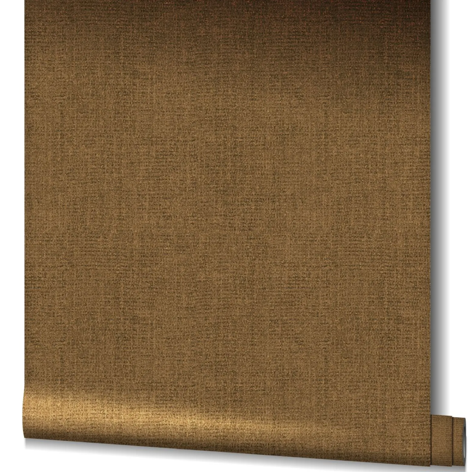 Vliestapete Textil Meliert kupfer Metallic 85737