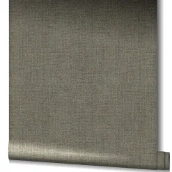 Vliestapete Textil Meliert silber gold Metallic 85736
