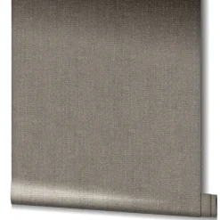 Vliestapete Textil Meliert taupe silber metallic 85739