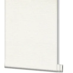 Vliestapete Textil Meliert weiß grau 31612
