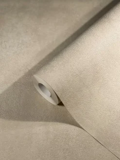 Vliestapete Textil-Optik beige metallic 32713