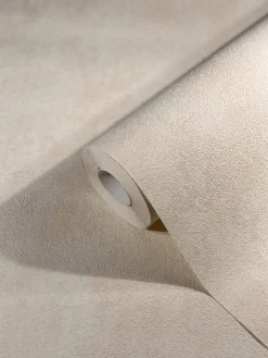 Vliestapete Textil-Optik creme metallic 32712