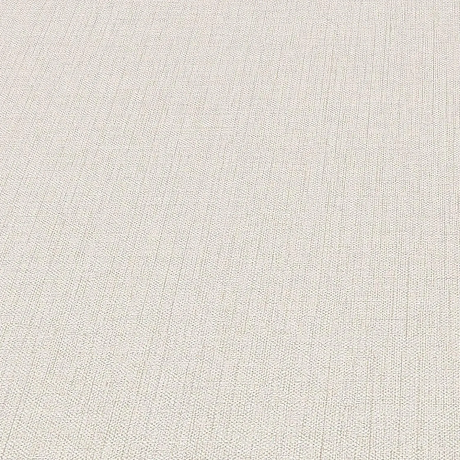 Vliestapete Textil Optik Einfarbig Creme Beige 10359-39