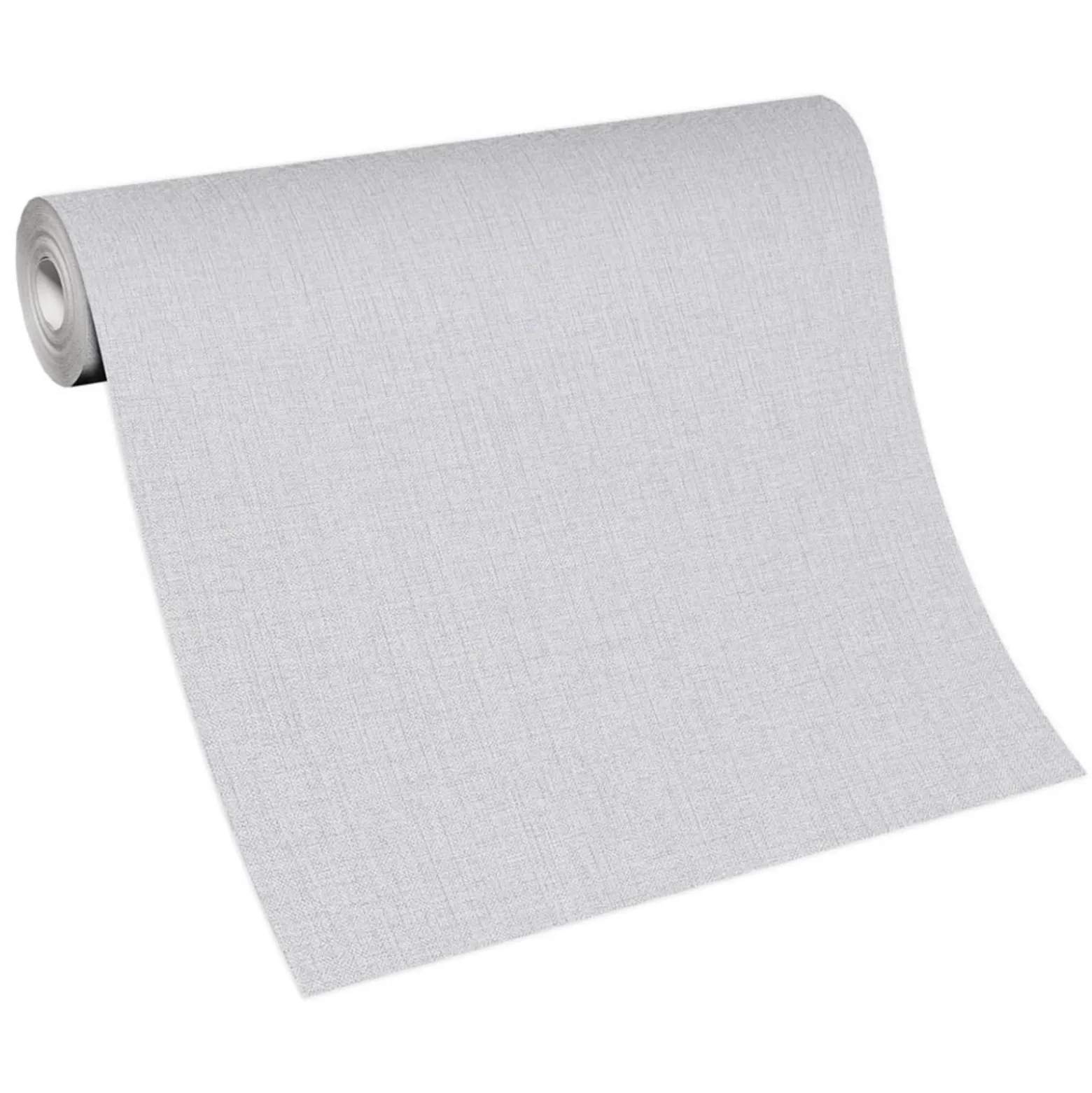 Vliestapete Textil Optik Einfarbig Hellgrau 10359-10