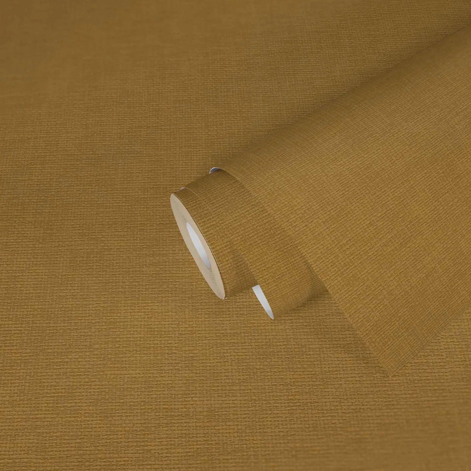 Vliestapete Textil Optik Gelb 38613-6