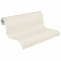 Vliestapete Textiloptik Struktur Creme Beige 79092-2