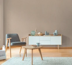 Vliestapete Textiloptik Struktur Braun Beige 79092-1