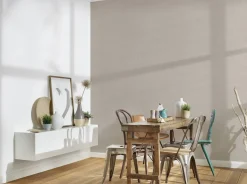 Vliestapete Textiloptik Uni Struktur Beige Braun 39651-4