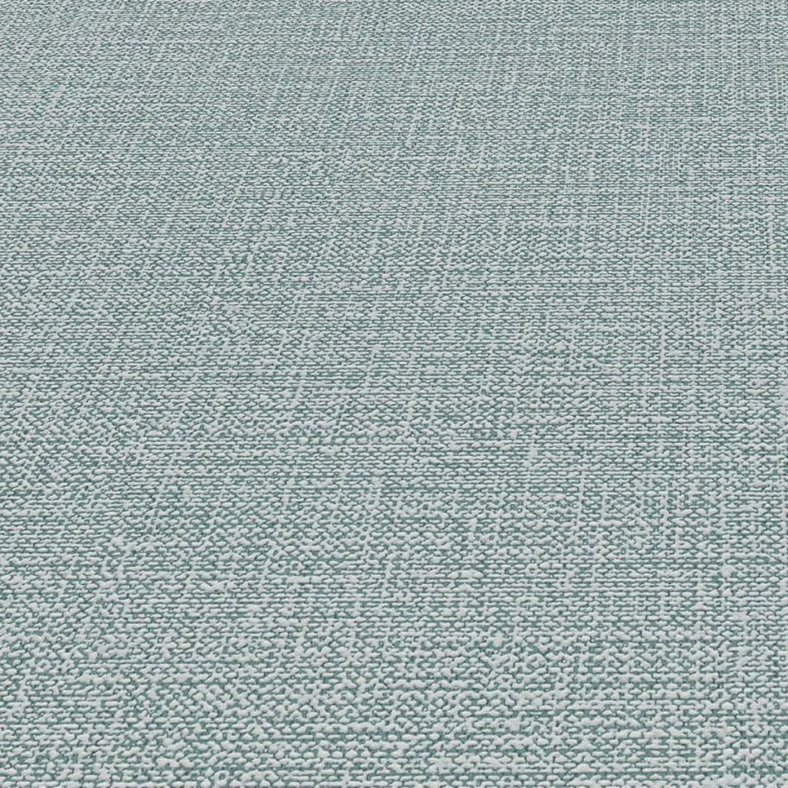 Vliestapete Textiloptik Uni Blau Grün 10463-19