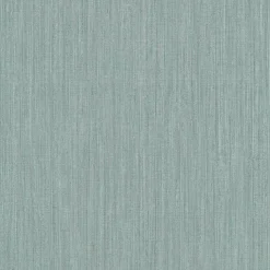 Vliestapete Textiloptik Uni Blau Silber Metallic 10590-19