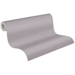 Vliestapete Textil Optik Uni Struktur Grau Taupe 38903-7