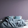 Vliestapete Textil Optik Uni Struktur Lila 38903-9