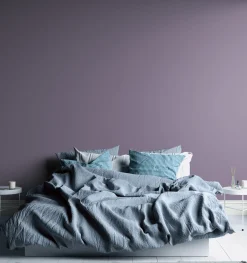 Vliestapete Textil Optik Uni Struktur Lila 38903-9