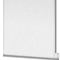 Vliestapete Textil Optik Uni Modern Grau Weiß 47610