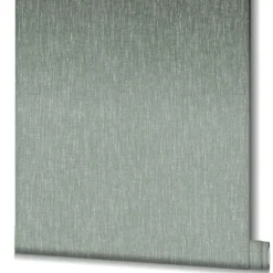 Vliestapete Textil Optik Uni Modern Grün Weiß 47615