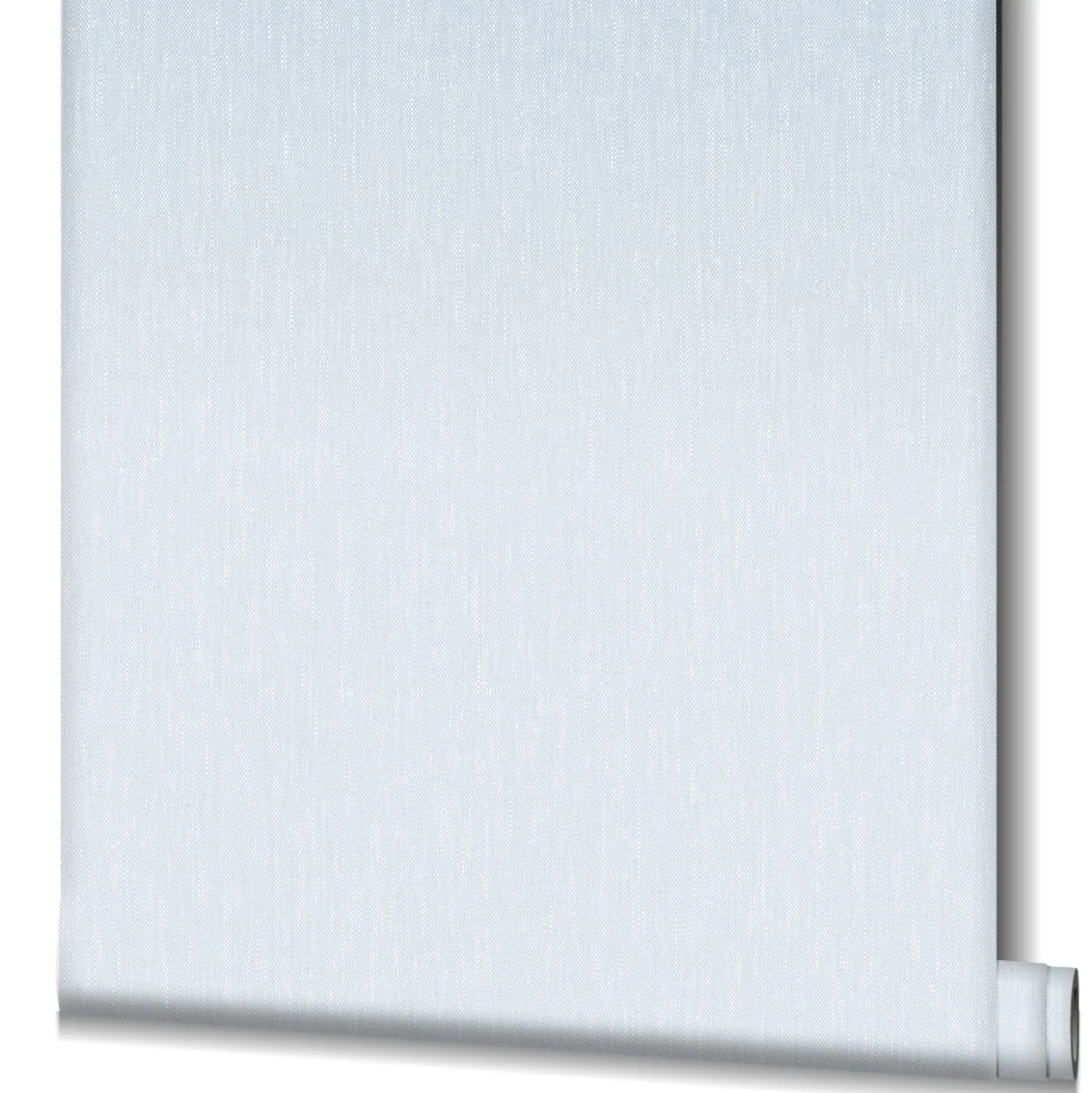 Vliestapete Textil Optik Uni Modern Blau Creme 47609