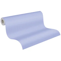 Vliestapete Textil Optik Uni Struktur Blau Lila 38903-5