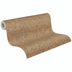 Vliestapete Textil Sisal Optik Beige Grau 79112-1
