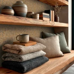 Vliestapete Textil Sisal Optik Beige Grau 79112-1