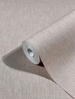 Vliestapete Textil Struktur Uni beige 33327