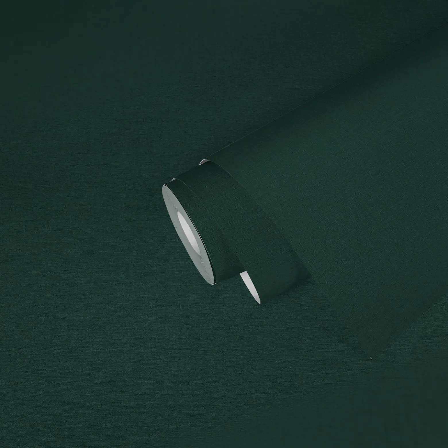 Vliestapete Textil Struktur Einfarbig Grün 39655-5