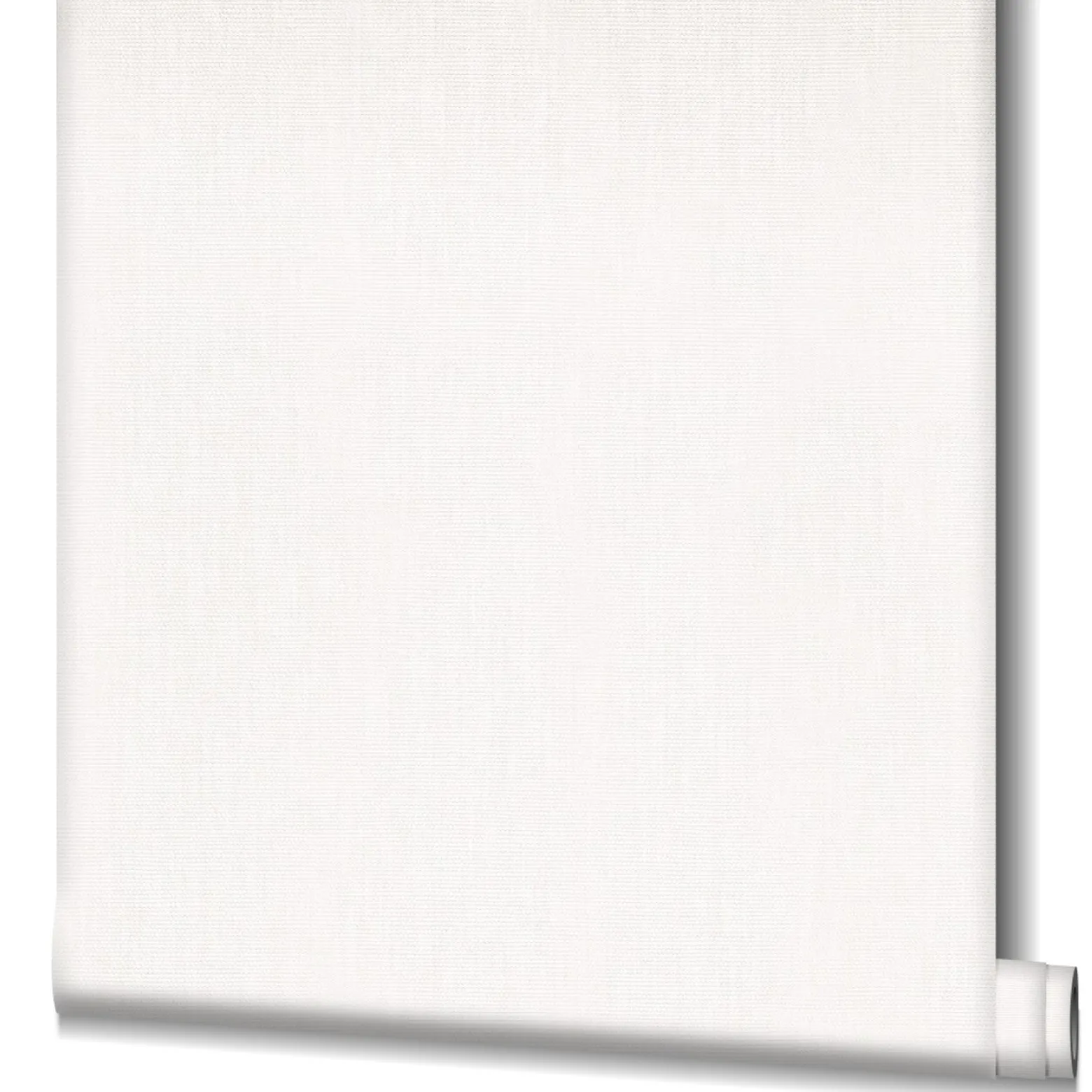 Vliestapete Textil Struktur Uni creme-weiß 33332