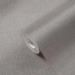 Vliestapete Textil Struktur grau-braun 38528-6