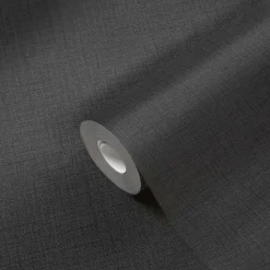 Vliestapete Textil Struktur schwarz 38529-3