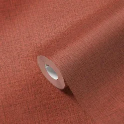 Vliestapete Textil Struktur rot schwarz 38529-1