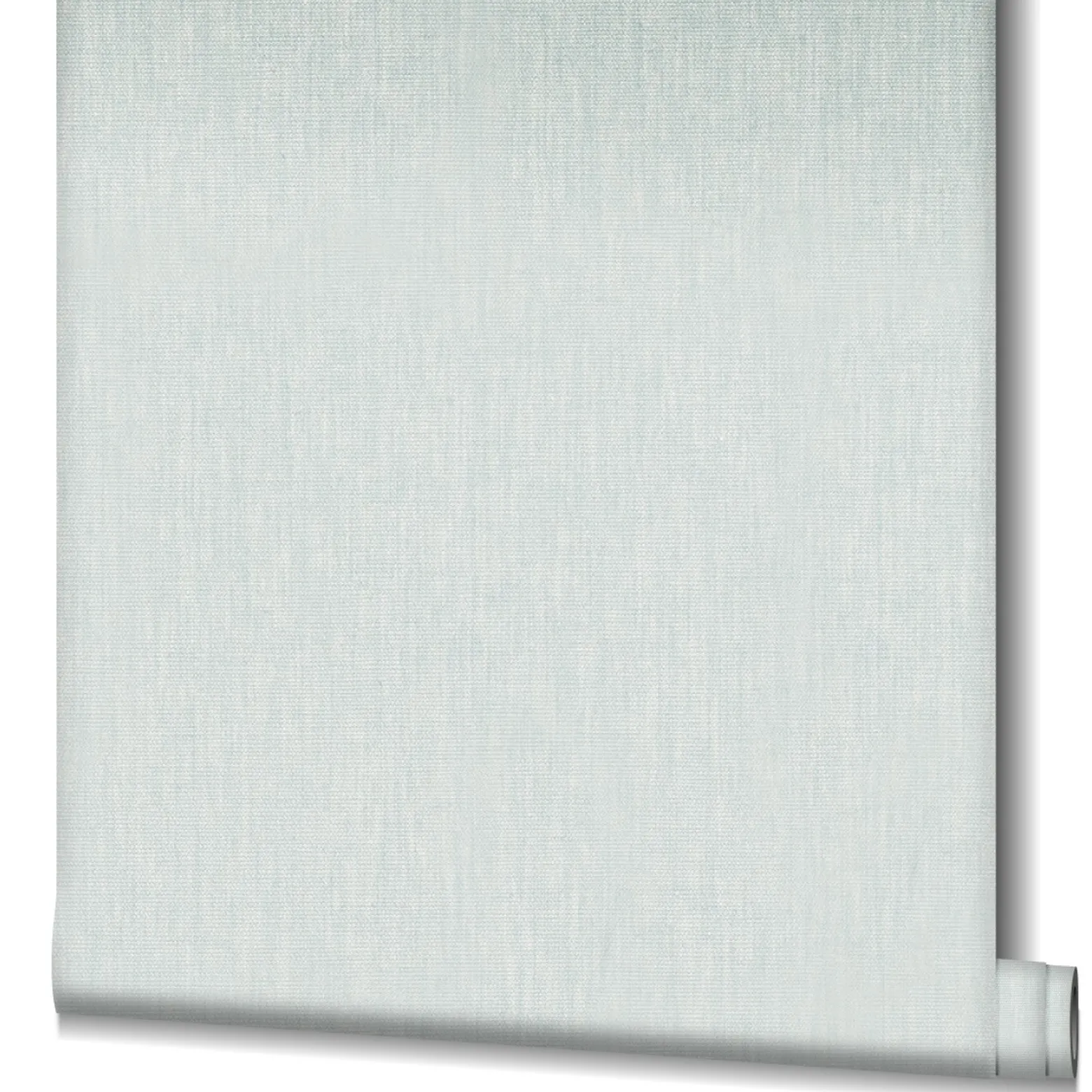 Vliestapete Textil Struktur Uni weiß-blau 33326