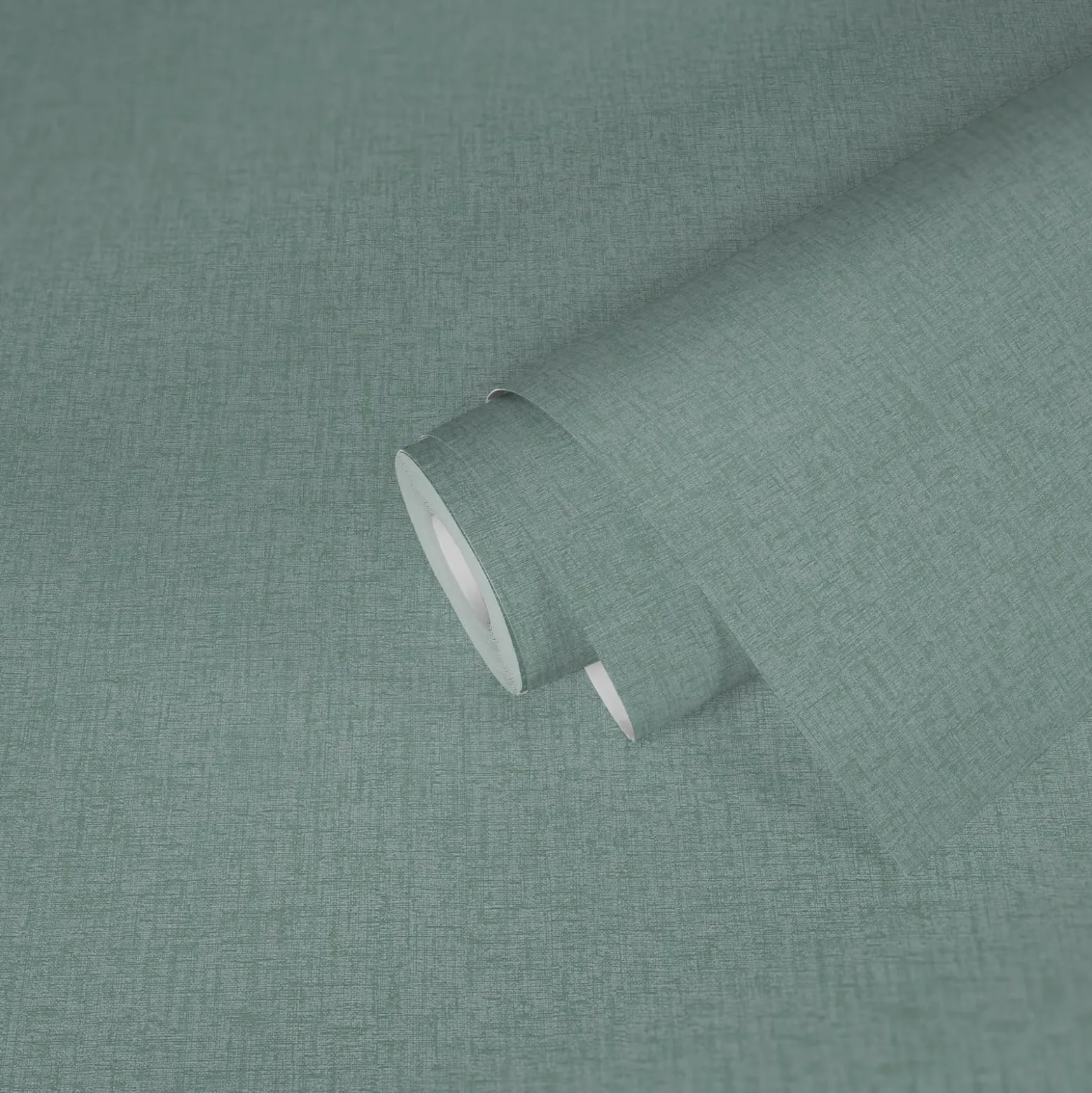 Vliestapete Textil Struktur Einfarbig Hellgrün 39655-4