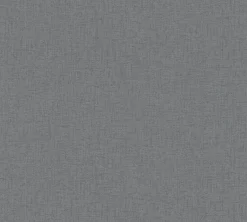 Vliestapete Textil Struktur Einfarbig Anthrazit 39655-2