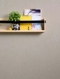 Vliestapete texturiert Uni beige 37952-5