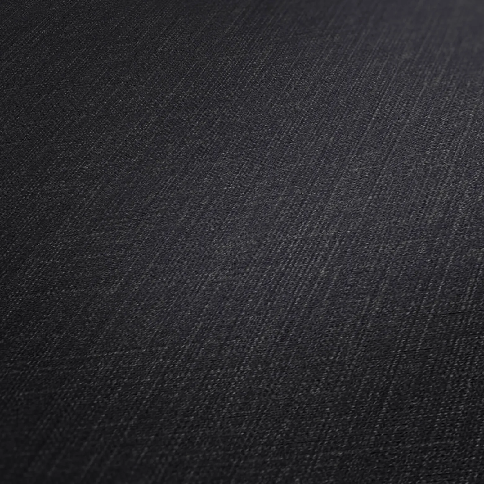 Vliestapete texturiert Uni schwarz 37952-2