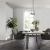 Vliestapete Tropen Blätter Creme Silber Metallic 10476-31