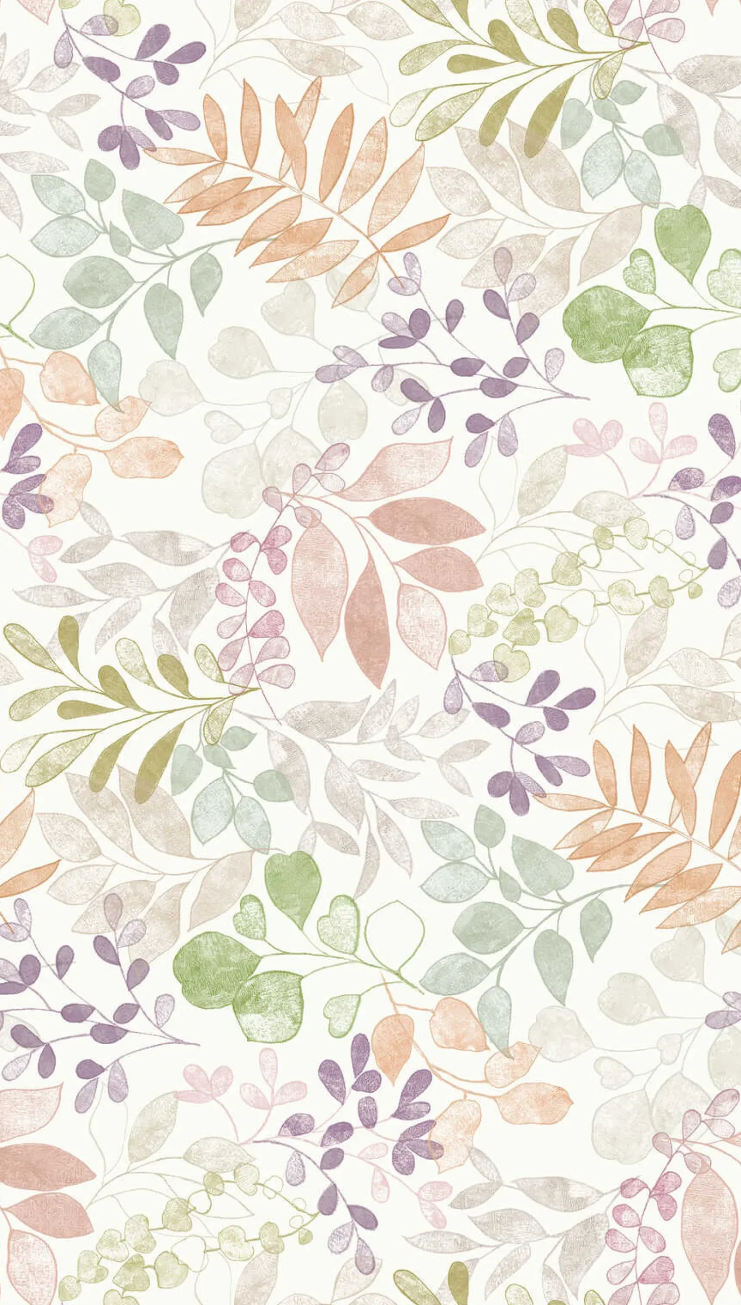 Vliestapete Tropisch Aquarell Creme Bunt 39693-1
