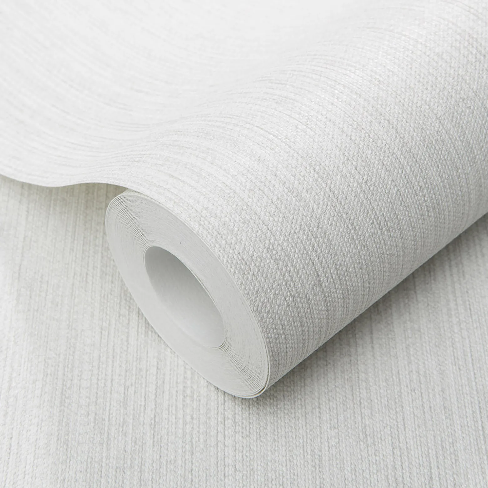 Vliestapete Uni Abstrakt Streifen Grau Creme 10559-31