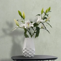 Vliestapete Uni Betonoptik Modern Grün Creme 82468