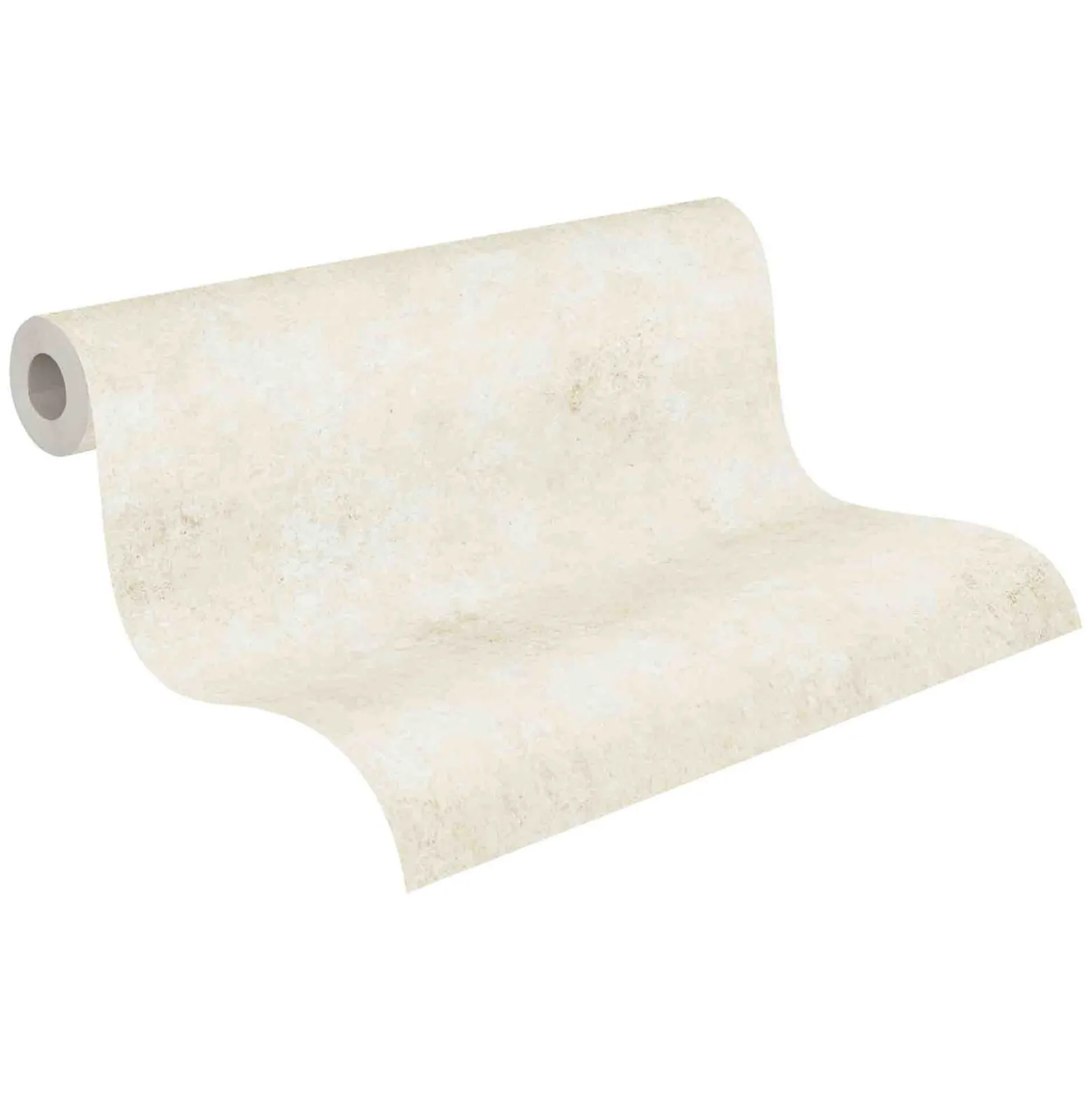 Vliestapete Uni creme 37654-6