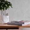 Vliestapete Uni creme-grau 37654-2