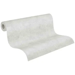 Vliestapete Uni creme-grau 37654-2