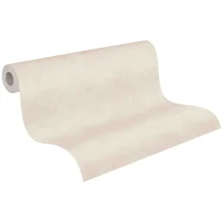 Vliestapete Uni creme-weiß 37654-4