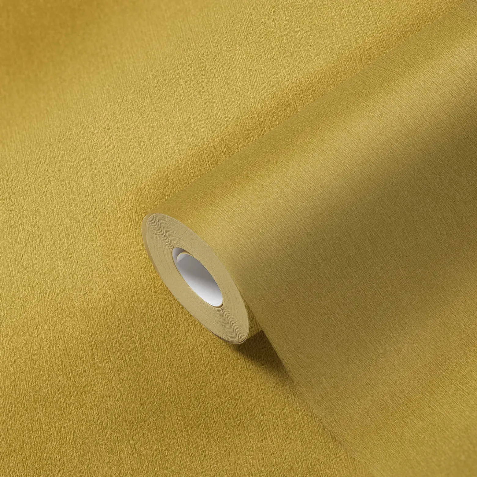 Vliestapete Uni-Design Einfarbig dunkelgelb 38365-5