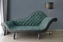 Vliestapete Uni-Design Einfarbig blau-grau 38369-3